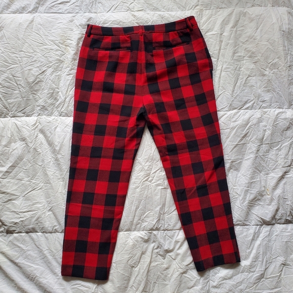 Old Navy Plaid Harper Pants - Picture 2 of 4
